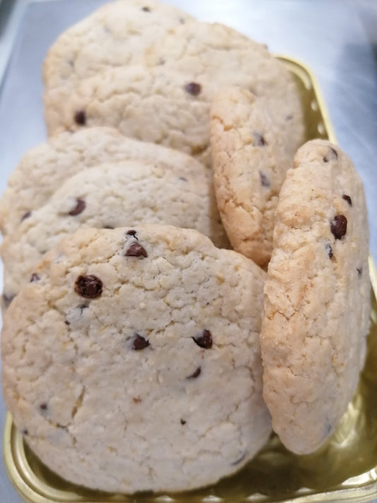 Cookies senza glutine con gocce di cioccolato 12pz Ingredienti bio
