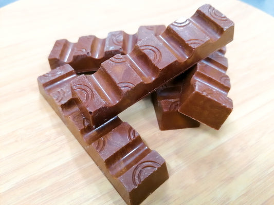 Barrette KindVeg  cioccolato  tipo Kinder Vegan   artigianale senza lattosio con ingredienti biologici x3pz